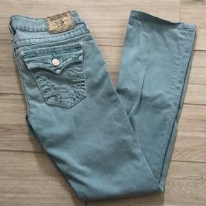 💋True Religion Light Wash Jean